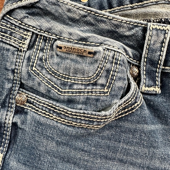 Express Rerock Boot Cut Jeans - Picture 3 of 6